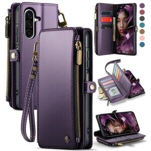Galaxy A36 5G PU Leather Magnetic Snap Wallet Phone Case, 20I-170PH005